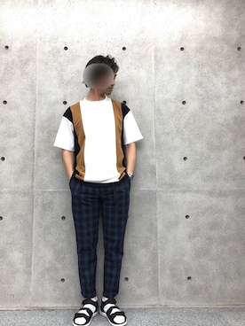 2ndbmさん（メンズ・174cm）の夏コーディネート