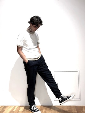 「STILL BY HAND（スティルバイハンド）のアイテム」を使った、2ndbmさん（メンズ・174cm）の夏コーディネート