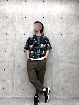 「Engineered Garments（エンジニアードガーメンツ）のアイテム（パンツ）」を使った、2ndbmさん（メンズ・174cm）の夏コーディネート