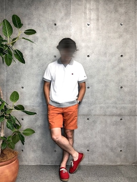 「SALVI（サルヴィ）のアイテム」を使った、2ndbmさん（メンズ・174cm）の夏コーディネート