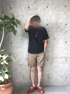 「RATTLE TRAP（ラトルトラップ）のアイテム」を使った、2ndbmさん（メンズ・174cm）の夏コーディネート