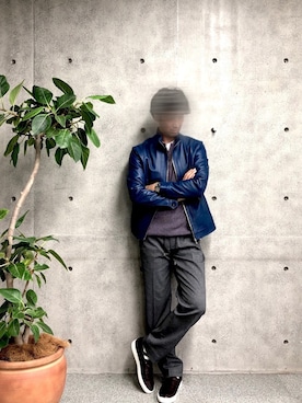 2ndbmさん（メンズ・174cm）の秋コーディネート