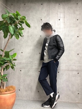 「RATTLE TRAP（ラトルトラップ）のアイテム（ジャケット/アウター）」を使った、2ndbmさん（メンズ・174cm）の冬コーディネート