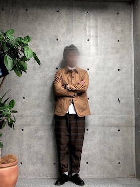 2ndbmさん（メンズ・174cm）の冬コーディネート