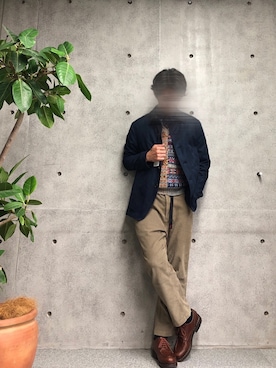 2ndbmさん（メンズ・174cm）の冬コーディネート