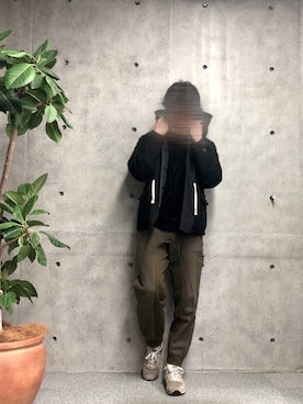 「aditional（アディショナル）のアイテム」を使った、2ndbmさん（メンズ・174cm）の冬コーディネート