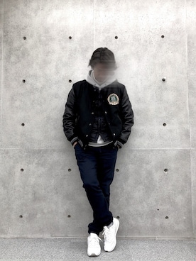 「UNION STATION（ユニオンステーション）のアイテム（その他パンツ）」を使った、2ndbmさん（メンズ・174cm）の冬コーディネート