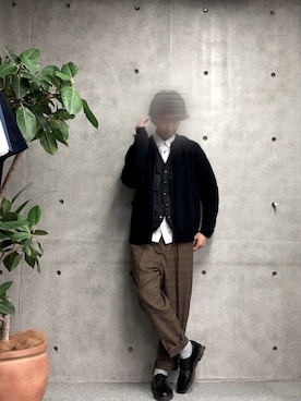 2ndbmさん（メンズ・174cm）の冬コーディネート