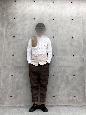 「FILSON（フィルソン）のアイテム」を使った、2ndbmさん（メンズ・174cm）の冬コーディネート