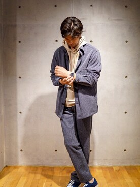 2ndbmさん（メンズ・174cm）の冬コーディネート