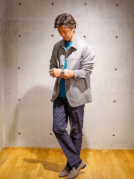 2ndbmさん（メンズ・174cm）の春コーディネート