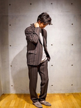 2ndbmさん（メンズ・174cm）の春コーディネート