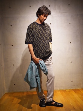 2ndbmさん（メンズ・174cm）の春コーディネート