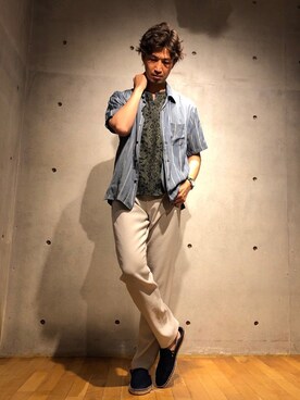 2ndbmさん（メンズ・174cm）の春コーディネート