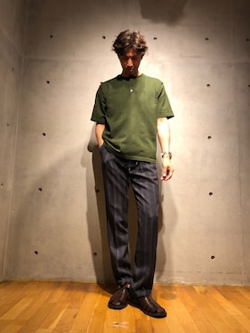 2ndbmさん（メンズ・174cm）の春コーディネート