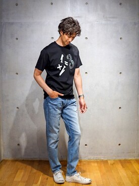 「MEN'S BIGI（メンズビギ）のアイテム」を使った、2ndbmさん（メンズ・174cm）の夏コーディネート