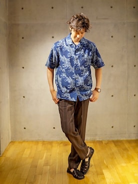 2ndbmさん（メンズ・174cm）の夏コーディネート