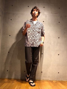 2ndbmさん（メンズ・174cm）の夏コーディネート