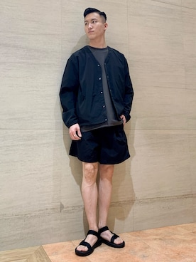 「BURLAP OUTFITTER」｜「アイテム（ブルゾン）」を使った、たかあきさん（メンズ・173cm）の春コーディネート