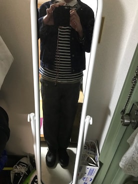 Kimura Tomoakiさん（メンズ・182cm）の冬コーディネート