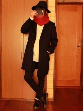 おっくんさん（メンズ・172cm）の冬コーディネート