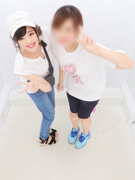 「プリクラ」｜marikaさん（レディース・151cm）の秋コーディネート