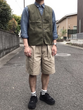 Naomiyo_____さん（メンズ・169cm）の春コーディネート