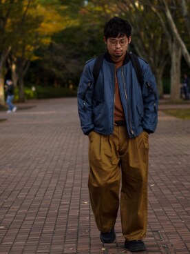 Naomiyo_____さん（メンズ・169cm）の秋コーディネート