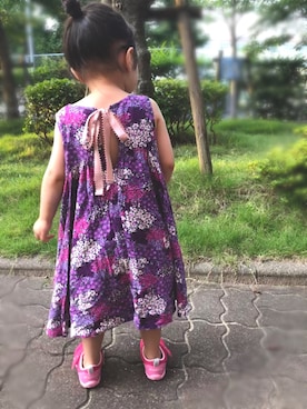 「fafa（フェフェ）のアイテム」を使った、mmmさん（キッズ・90cm）の夏コーディネート
