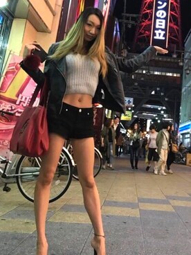 「EGOIST（エゴイスト）のアイテム（トートバッグ）」を使った、Ｒｕｎａさん（レディース・160cm）の秋コーディネート