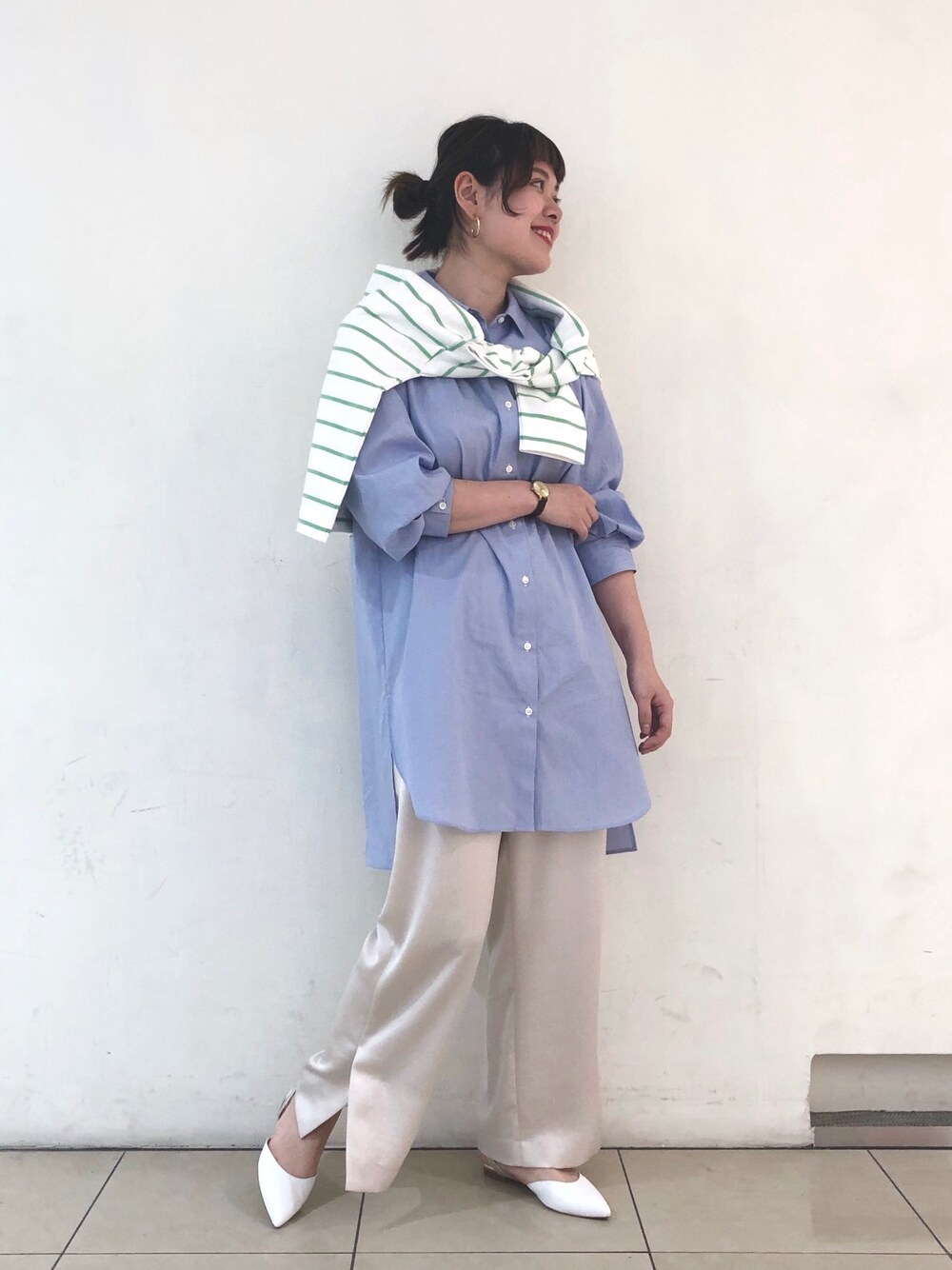 Spick and Span Backless long shirt◆