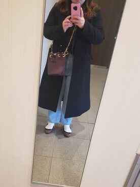 ＼(^-^)／さん（レディース・151cm）の冬コーディネート