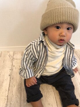Chunchunさん(キッズ・70cm)の冬コーディネート