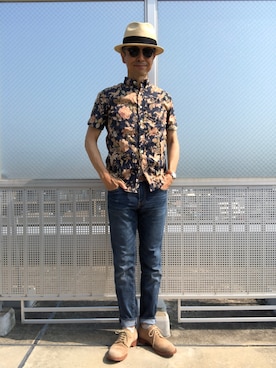 「アイテム（腕時計）」を使った、Paulさん（メンズ・171cm・50代）の夏コーディネート