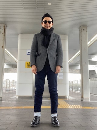 SHIPS（シップス）の「SD: 【MOON社製生地】 ヘリンボーン