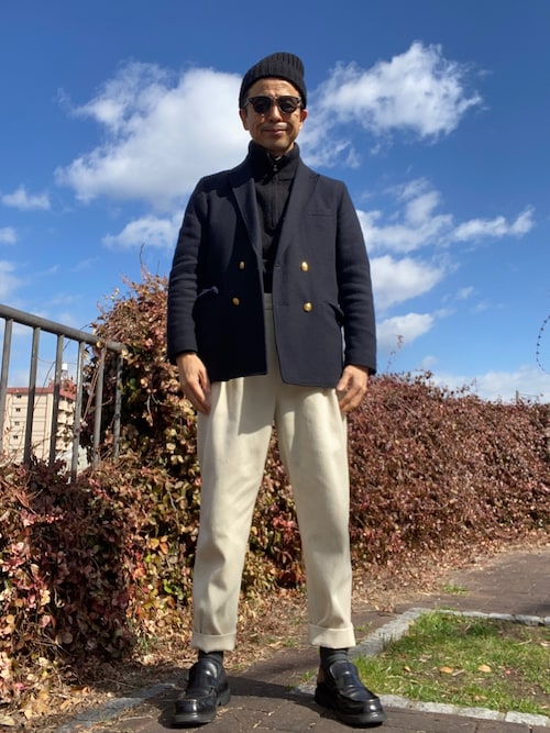 BEAMSPLUS コンバットウール4ボタン ダブルブレステッドジャケット BEAMS MEN｜BEAMS PLUS｜4ボタン ダブルブレステッド ブレザー