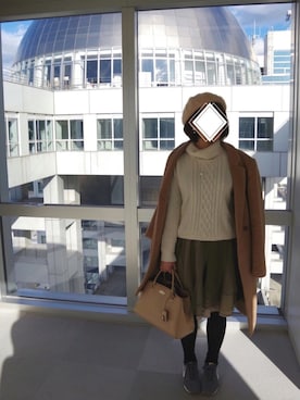 うーしーさん（レディース・156cm）の冬コーディネート