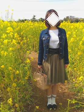 うーしーさん（レディース・156cm）の春コーディネート