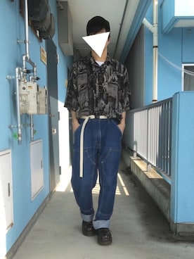 「surt（サート）のアイテム（帽子）」を使った、Pitaさん（メンズ・169cm）の夏コーディネート