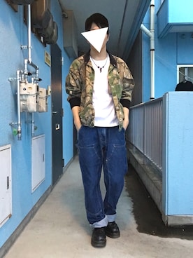 「surt（サート）のアイテム（帽子）」を使った、Pitaさん（メンズ・169cm）の夏コーディネート