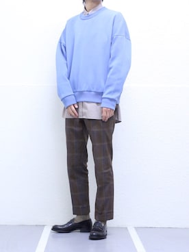 「Makers（メイカーズ）のアイテム」を使った、LEOさん（メンズ・178cm）の春コーディネート