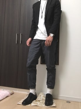 「SOYOUS（ソユーズ）のアイテム（ジャケット/アウター）」を使った、KAITOさん（メンズ・177cm）の春コーディネート