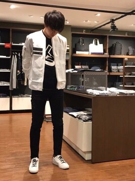 「diesel denim」｜TomoyA.さん（メンズ・179cm）の夏コーディネート