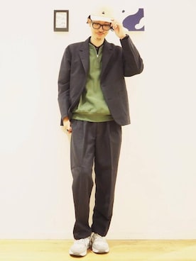 「Easy Set Up」｜ナカゴミさん（メンズ・184cm）の秋コーディネート