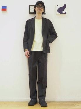 ナカゴミさん(メンズ・184cm)の春コーディネート