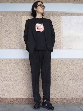 ナカゴミさん（メンズ・184cm）の春コーディネート