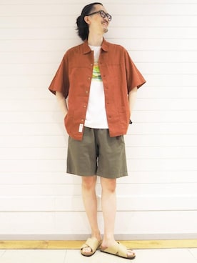 「【全社タグに統合】Relax」｜ナカゴミさん（メンズ・184cm）の春コーディネート