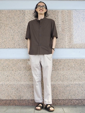 ナカゴミさん（メンズ・184cm）の夏コーディネート