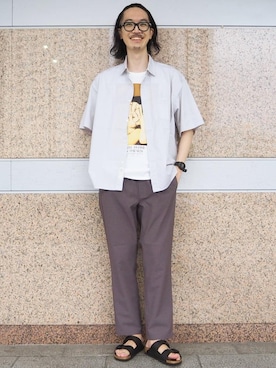 ナカゴミさん(メンズ・184cm)の夏コーディネート