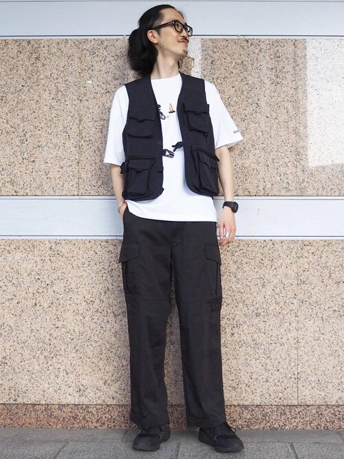 ナカゴミ Green Label Relaxing Daiwaのベストを使ったコーディネート Wear